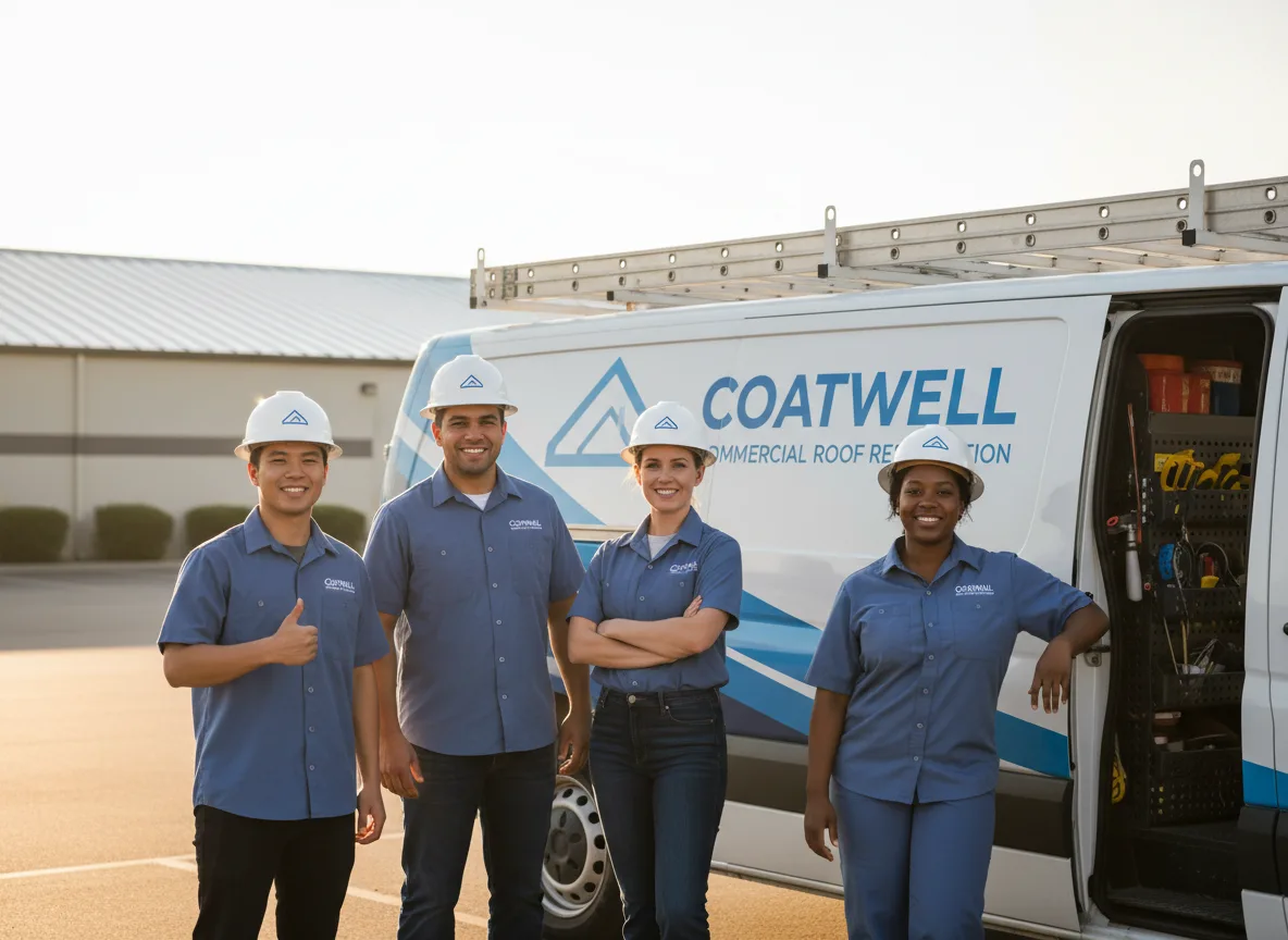 Commercial roof coating company in Hesperia, MI